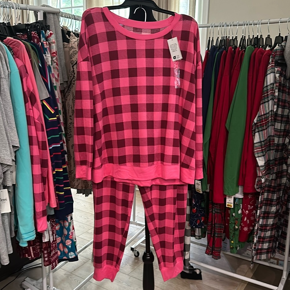 NWT JENNI BUFFALO CHECK PJS